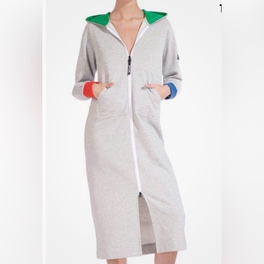 Staud x New Balance robe dress hoodie
